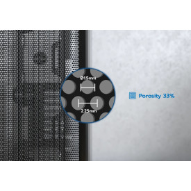 Кутия за компютър Montech Case mATX - X5 (B) - 4 A-RGB fans, USB-C