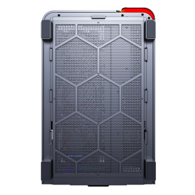 Кутия за компютър Montech KING 95 Pro, Dual Chamber Mid-tower Case, 6 ARGB Fans, 2 Front Panels, Black