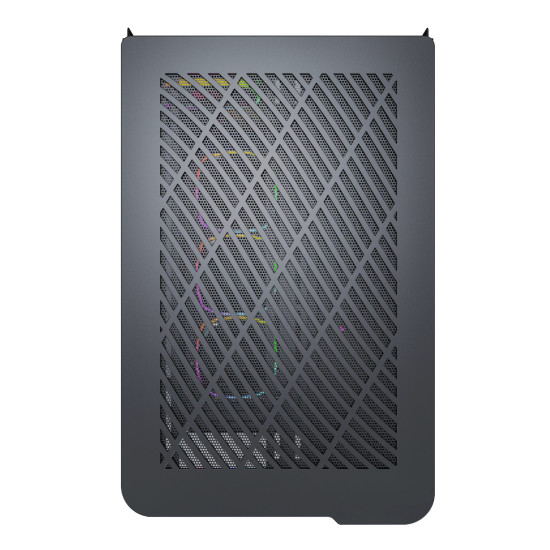 Кутия за компютър Montech KING 95 Pro, Dual Chamber Mid-tower Case, 6 ARGB Fans, 2 Front Panels, Black