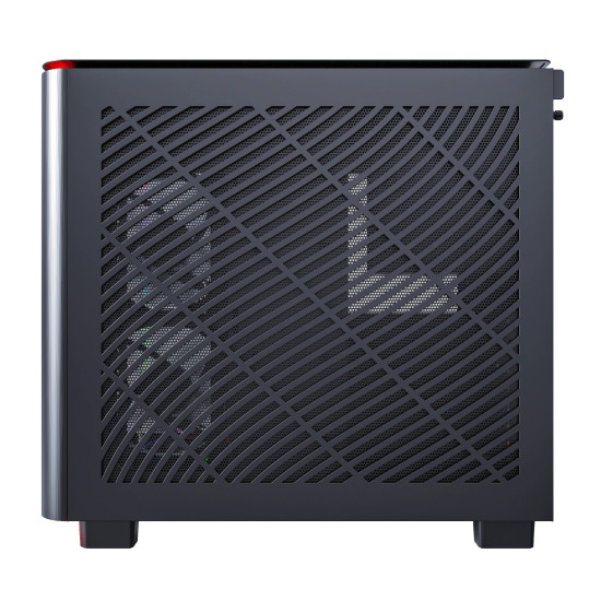 Кутия за компютър Montech KING 95 Pro, Dual Chamber Mid-tower Case, 6 ARGB Fans, 2 Front Panels, Black