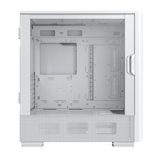 Кутия за компютър Montech SKY TWO GX, Mid-tower Case, TG, 3x140mm ARGB Fans, White