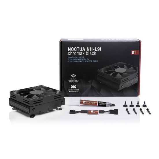 Охладител за процесор Noctua CPU Cooler Low Profile NH-L9i chromax.black