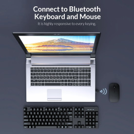 Блутут адаптер Orico Bluetooth 5.0 USB adapter, black - BTA-608-BK
