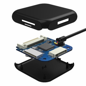 Четец за карти Orico Card Reader USB3.0 Black - CRS31A