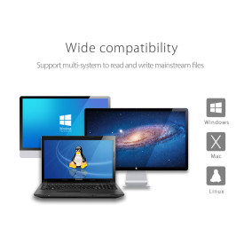 Четец за карти Orico Card Reader USB3.0 Gray - CRS21-BK