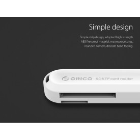 Четец за карти Orico Card Reader USB3.0 Gray - CRS21-BK