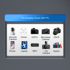 Четец за карти Orico Card Reader USB Type C/A Black - CD2D-AC2-BK