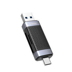 Четец за карти Orico Card Reader USB Type C/A Black - CD2D-AC2-BK