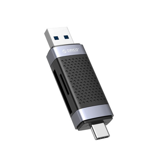 Четец за карти Orico Card Reader USB Type C/A Black - CD2D-AC2-BK