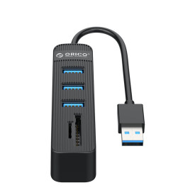 USB хъб Orico USB3.0 HUB 3 port + Card Reader - TWU3-3AST