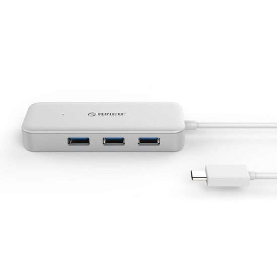 USB хъб Orico USB3.0 HUB 4 port - Type C input - TC4U-U3-SV