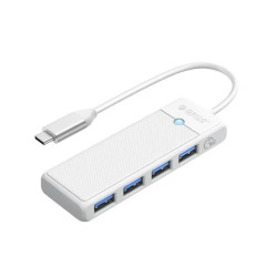 USB хъб Orico USB3.1 HUB Type-C - 4 x USB3.0 - PAPW4A-C3-015-WH