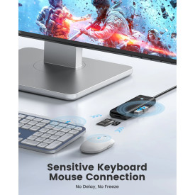 USB хъб Orico USB3.1 HUB Type-C - 4 x USB3.0 - PAPW4A-C3-015-WH