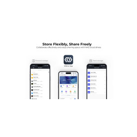 NAS устройство Orico Personal Cloud Storage MetaCube - TS200-EU-GY-BP