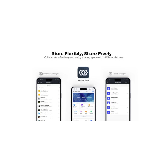 NAS устройство Orico Personal Cloud Storage MetaCube - TS200-EU-GY-BP