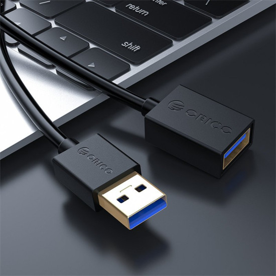 USB удължителен кабел Orico USB3.0 AM/AF - 1.5m - U3-MAA01-15-BK
