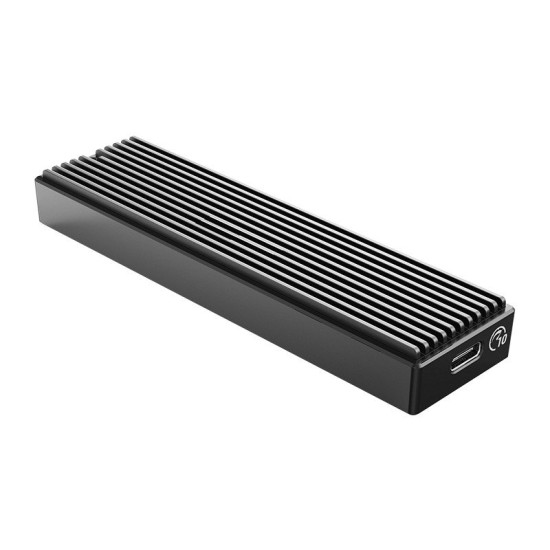 Външна кутия за диск Orico Storage - Case - M.2 NVMe M-key 10 Gbps - M2PV-C3-BK-BP