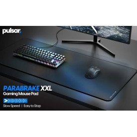 Подложка за мишка Pulsar Gaming Mousepad ParaBrake V2 Mouse Pad XXL Black - 900 x 400 мм