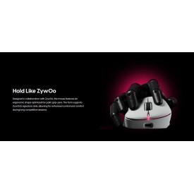 Безжична мишка Pulsar ZywOo The Chosen Mouse Size2 - 8K, Black