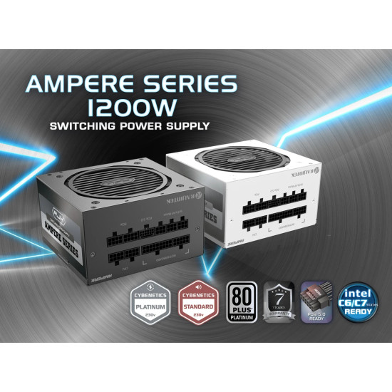 Захранване Raijintek PSU ATX 3.0 1200W Platinum - AMPERE 1200