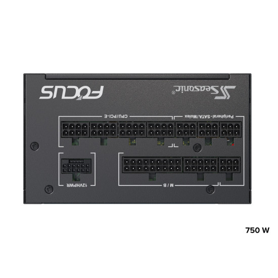 Захранване Seasonic PSU ATX 3.0 750W Gold - FOCUS GX-750 - SSR-750FX3