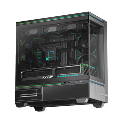 Кутия за компютър Thermalright TL-M10, Micro ATX, USB-C, 360mm, Black