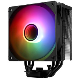 Охладител за процесор Thermalright CPU Cooler Assassin Spirit 120 Vision A-RGB Black - LCD Display, Infinity Mirror