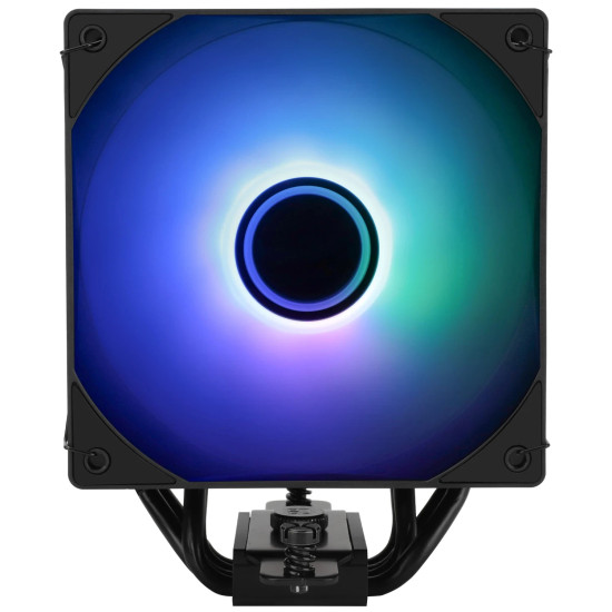 Охладител за процесор Thermalright CPU Cooler Assassin Spirit 120 Vision A-RGB Black - LCD Display, Infinity Mirror