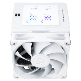 Охладител за процесор Thermalright Peerless Assassin 120 Digital White, Dual-Tower, LGA1851, AM5