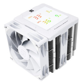 Охладител за процесор Thermalright Peerless Assassin 120 Digital White, Dual-Tower, LGA1851, AM5