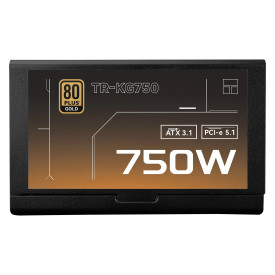 Захранване Thermalright TR-KG750, ATX 3.1, 750W, Gold, Black