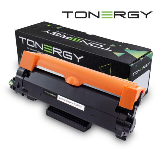 Tonergy съвместима Тонер Касета Compatible Toner Cartridge BROTHER TN-2590XL Black, 3k