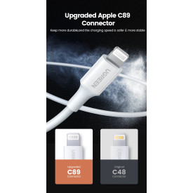 Ugreen кабел Cable iPhone Lighting/USB data US155, 1m - 20728