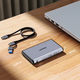 Кепчър карта Unitek Video Capture Card - 4K@60Hz, Aluminium - V1177AGY01