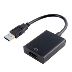 Адаптер VCom Adapter USB3.0 AM -> HDMI F - CU320-B