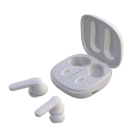 Безжични слушалки VCom TWS Bluetooth 5.1 Earphones IM0339 White