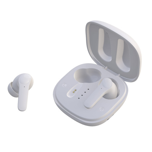 Безжични слушалки VCom TWS Bluetooth 5.1 Earphones IM0339 White