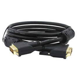 DVI кабел VCom DVI 24+1 Dual Link M / M +2 Ferrite - CG441GD-2m