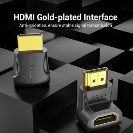 Адаптер Vention HDMI Right Angle 90 Degree M/F - AIOB0