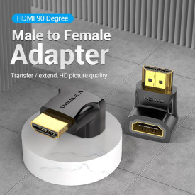 Адаптер Vention HDMI Right Angle 90 Degree M/F - AIOB0