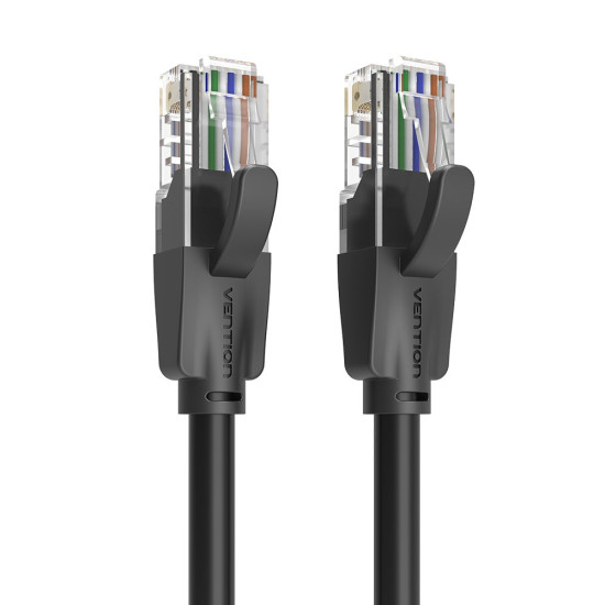 Мрежови кабел Vention LAN UTP Cat.6 Patch Cable - 5M Black - IBEBJ