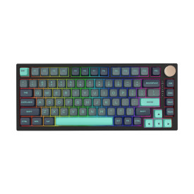 Клавиатура VGN Professional Gaming Mechanical Keyboard N75 RGB Caribbean Blue - Power Silver Switches [Linear]