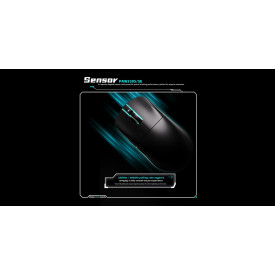 Безжична мишка VXE Wireless Gaming Mouse Dragonfly R1 SE+ - Huano Blue Glow V2, Black