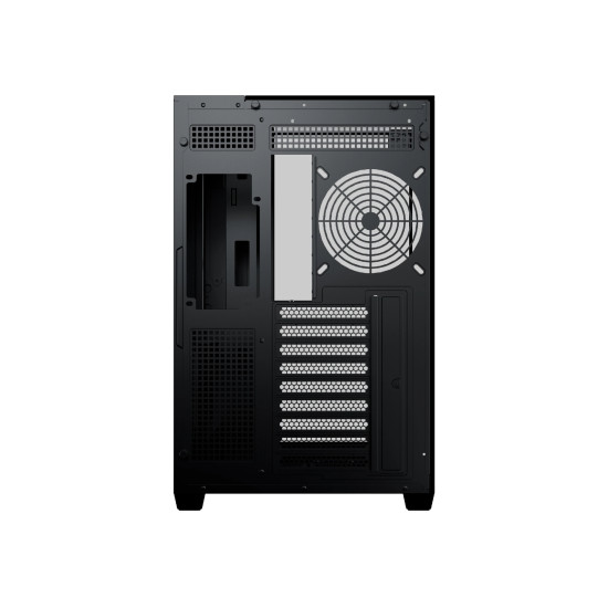 Кутия за компютър Xigmatek Case ATX - AQUA V - 7 ARGB Fans, Black