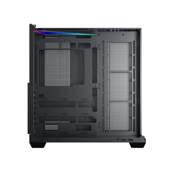 Кутия за компютър Xigmatek Case ATX - AQUA V - 7 ARGB Fans, Black