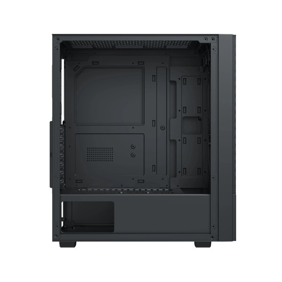 Кутия за компютър Xigmatek Hero II Air 3F - RGB, Tempered Glass, Black