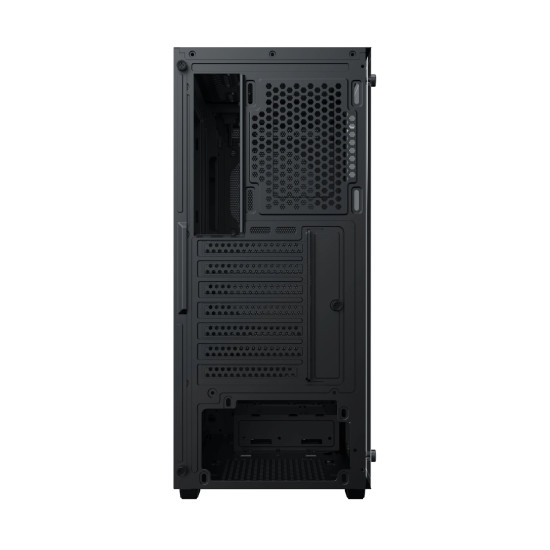 Кутия за компютър Xigmatek Hero II Air 3F - RGB, Tempered Glass, Black