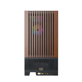 Кутия за компютър Xigmatek Case EATX - Endorphin WD, Addressable RGB, Wood