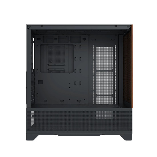 Кутия за компютър Xigmatek Case EATX - Endorphin WD, Addressable RGB, Wood