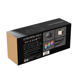 Водно охлаждане Xigmatek Water Cooling LK Pro 360 Digital - 2.7 inch Digital LCD Display